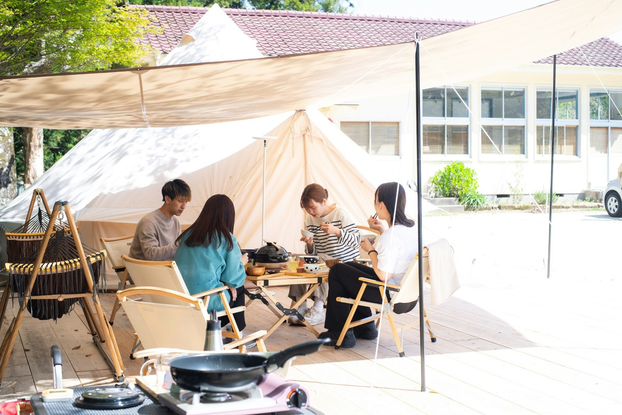 2022年5月新開・1 日2組限定・分校 Stay haruhi・農業体験ができるテントグランピング